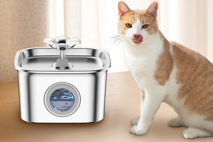 Elevate Your Pet's Hydration with the HEYBO Automatic Water Fountain - Perfect for Multiple Pets!